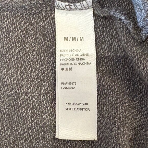 Amuse Society  Crewneck Sweater - Grey - Medium - Picture 4 of 4